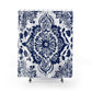 Ornate China Blue And White Shower Curtain