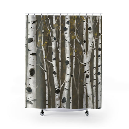 Birch Tree Shower Curtain