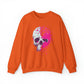 Skull & Hearts, Heavy Blend™ Crewneck Sweatshirt (Available In Other Colors)