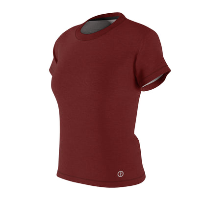 Perfect Tee In Burgundy, Women's Classic Short Sleeve T-Shirt