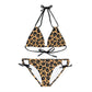 Leopard Kittie Two Piece Bikini Set