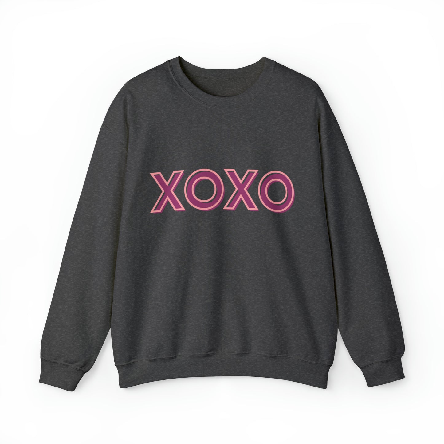 XOXO,  Heavy Blend™ Crewneck Sweatshirt (Available In Other Colors)