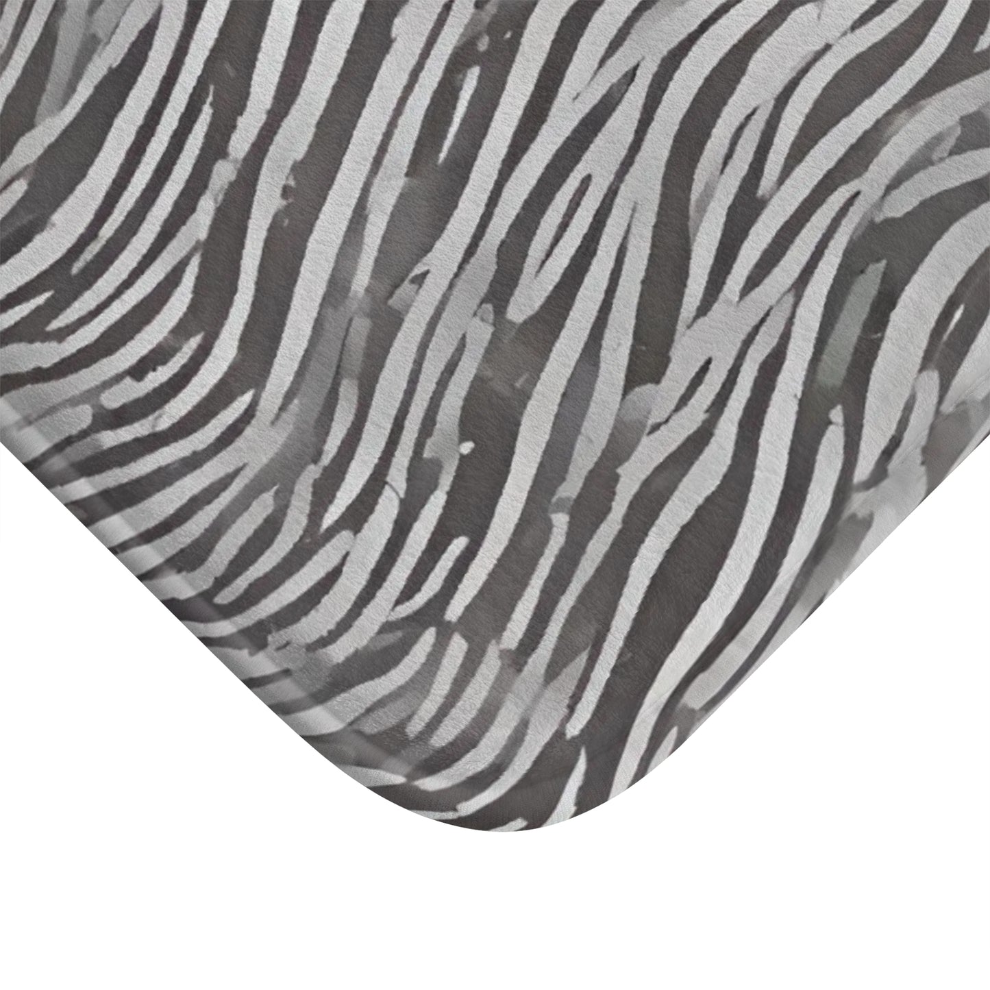 Organic Design Grey On Grey Bath Mat