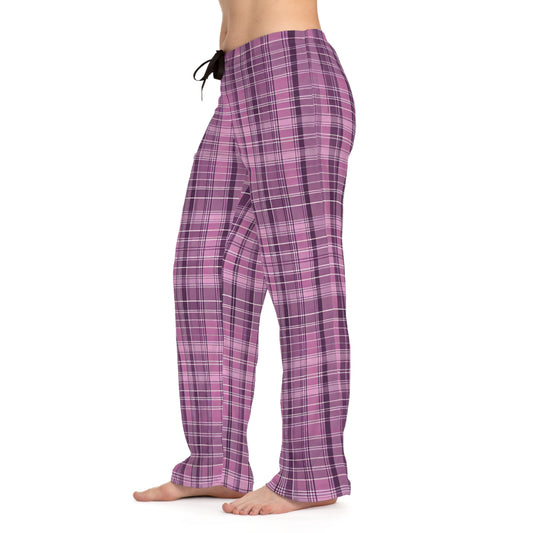 Pink & Purple Plaid Pajammy Pants