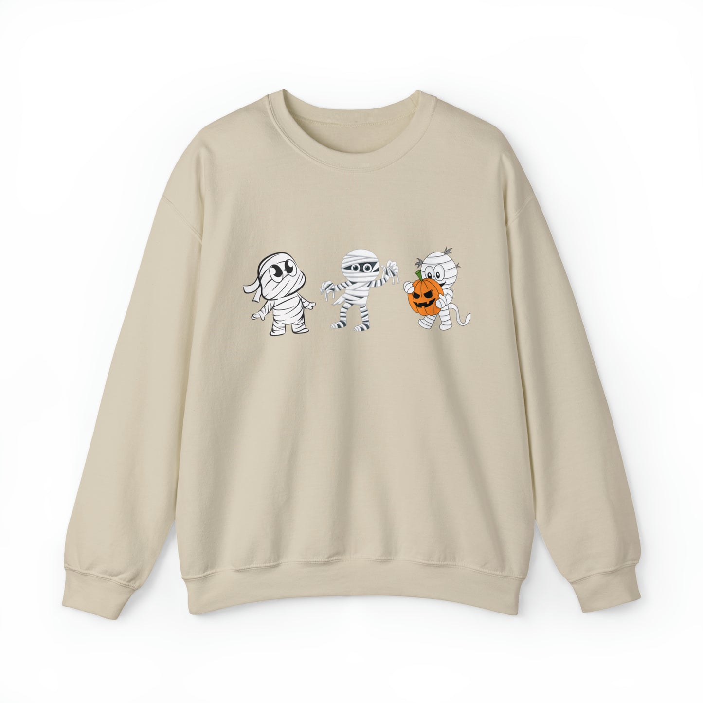 Mummy Trio, Heavy Blend™ Crewneck Sweatshirt (Available In Other Colors)