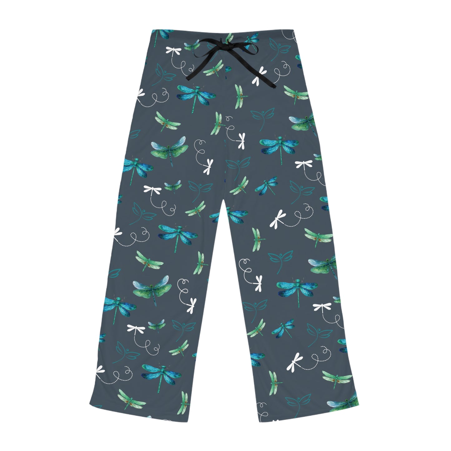 Blue & Green Dragonfly Pajammy Lounge Pants