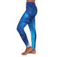 Silky Smooth Blue Tie Dye Leggings