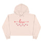 Love & Hearts Cropped Hoodie (Available In Other Colors)