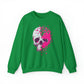 Skull & Hearts, Heavy Blend™ Crewneck Sweatshirt (Available In Other Colors)