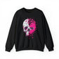 Skull & Hearts, Heavy Blend™ Crewneck Sweatshirt (Available In Other Colors)