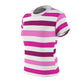 Perfect Tee Pink Striped Women's Classic Short Sleeve T-Shirt