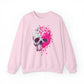 Skull & Hearts, Heavy Blend™ Crewneck Sweatshirt (Available In Other Colors)