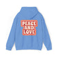 Peace And Love, Heavy Blend™ Hooded Sweatshirt