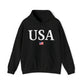 USA, Heavy Blend™ Hooded Sweatshirt (Available In Other Colors)