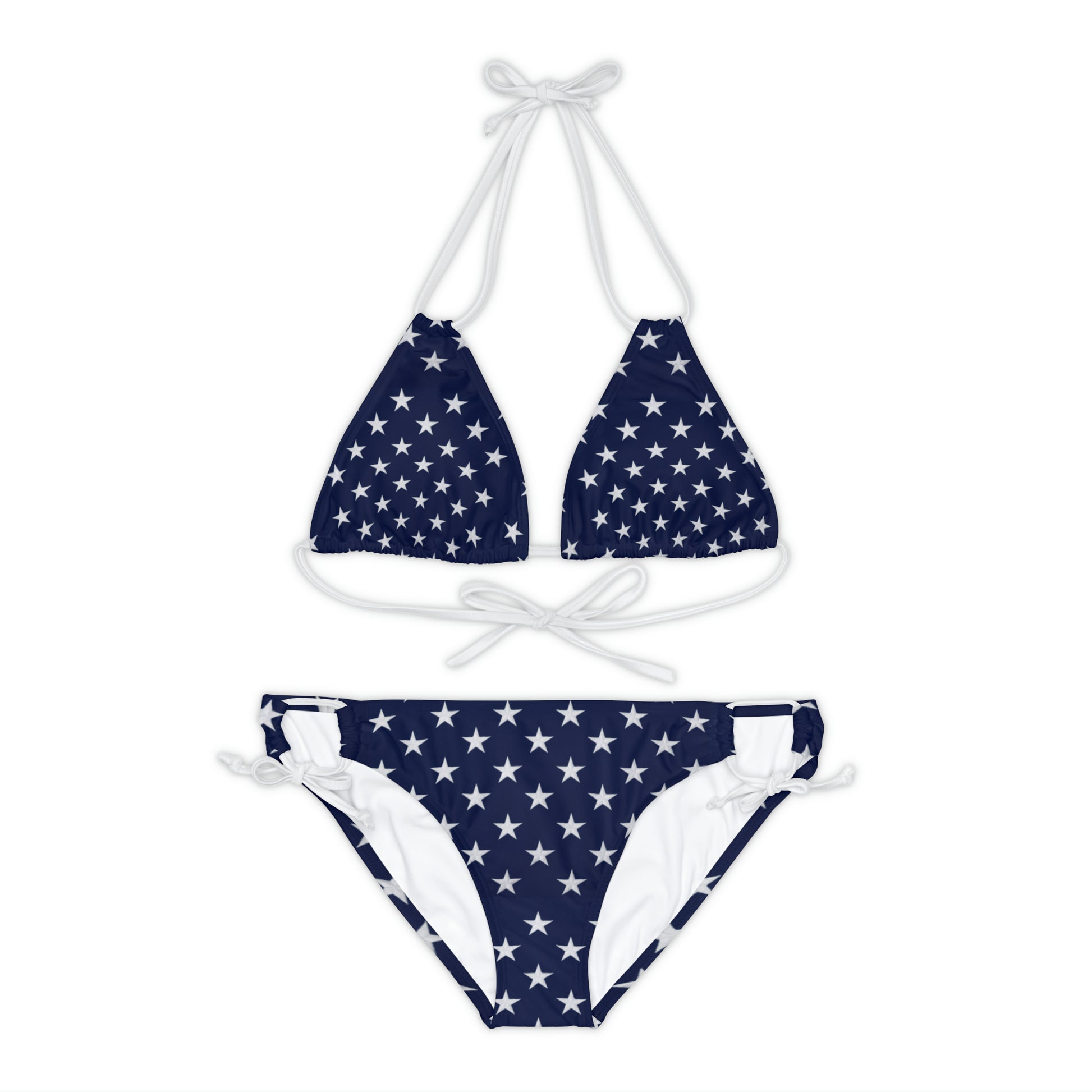 Blue and white star hot sale bikini