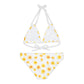 Yellow Daffodil Two Piece Bikini Set