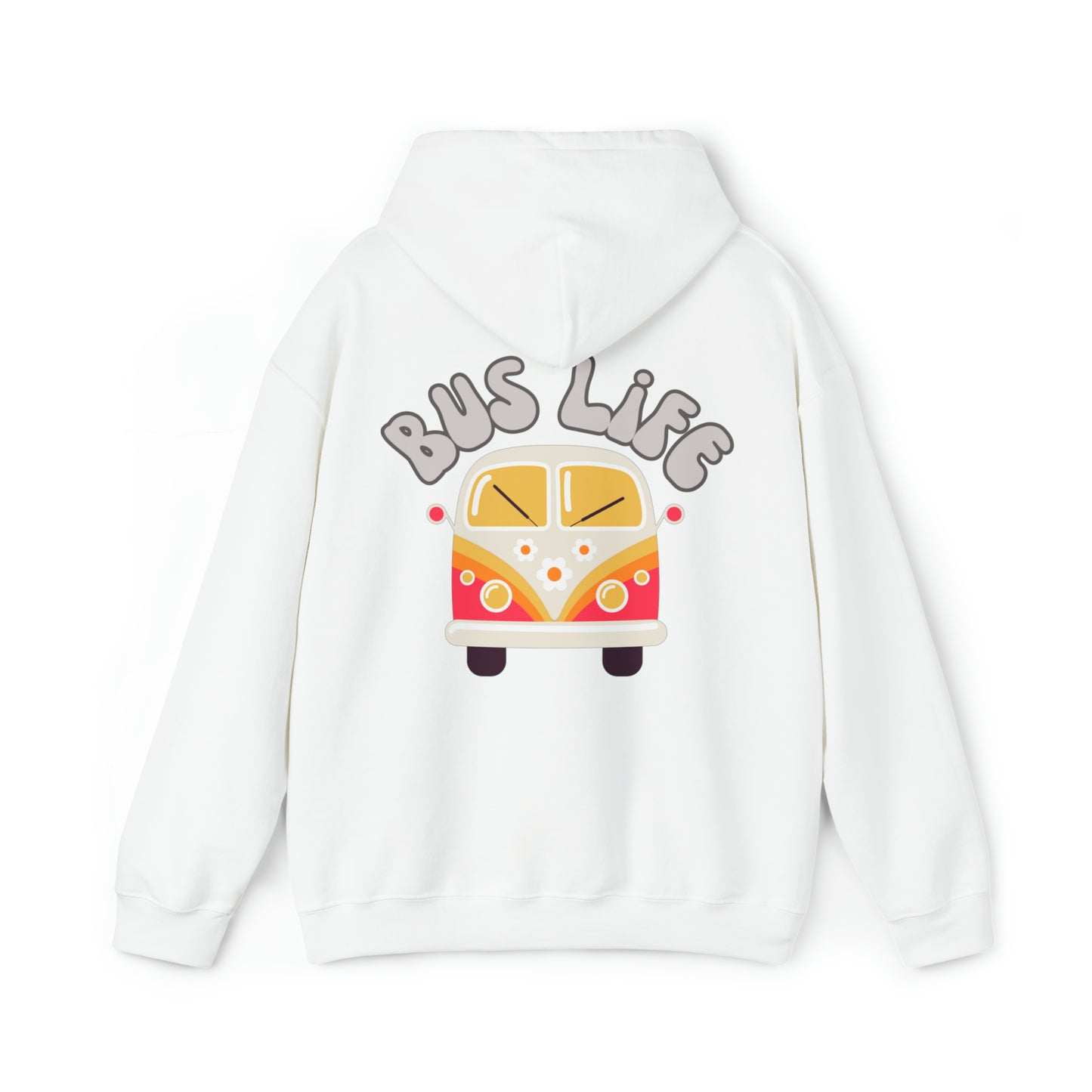 BUS LIFE, Heavy Blend™ Hooded Sweatshirt (Available In Other Colors)