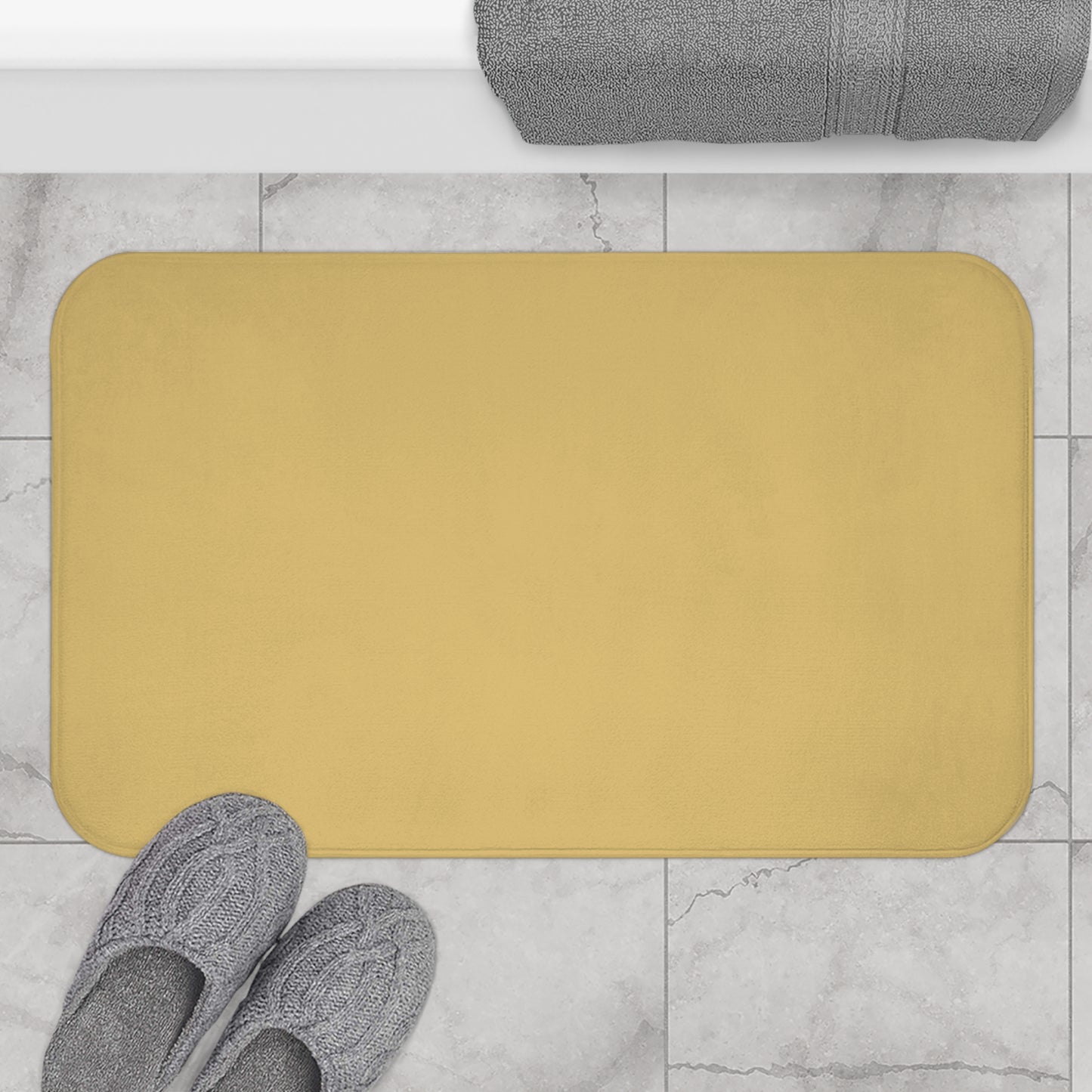 Camel Golden Yellow Bath Mat