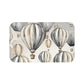 Cream White And Grey Hot Air Ballon Bath Mat