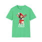 Christmas Vibes, Chihuahua Woofin Cold T-Shirt (Available In Other Colors) (Sizes Up To 3XL)