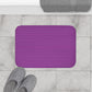 Multi Purple Striped Bath Mat