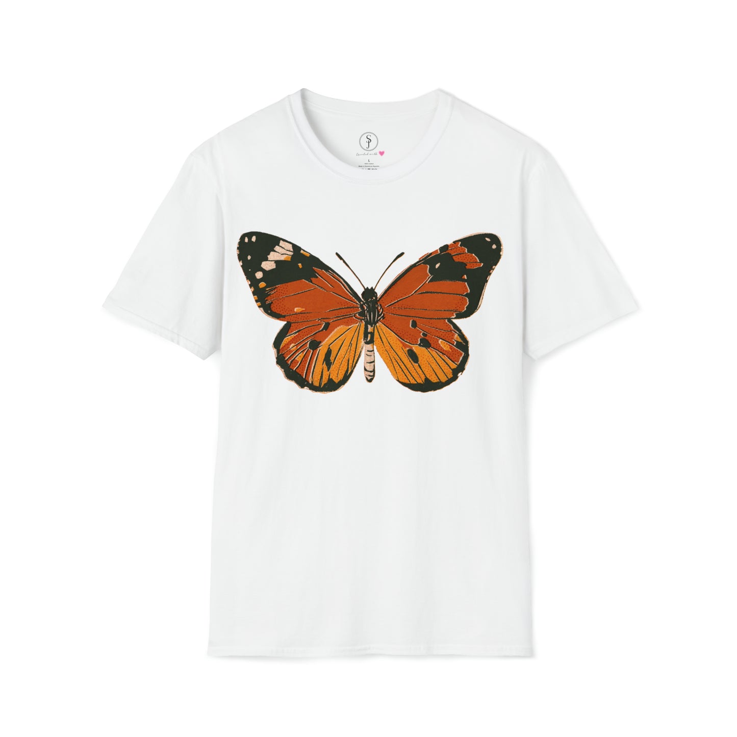 Monarch Butterfly Short Sleeve T-Shirt (Available In Other Colors)