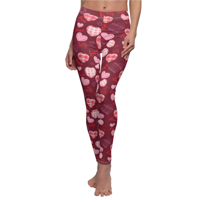 Love & Hearts Full-Length Leggings