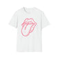 Rolling Stones' Inspired Tongue T-Shirt (Available In Other Colors) (Sizes Up To 3XL)