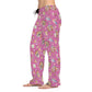 Seashells And Starfish Women's Pajammy Pants In Pink