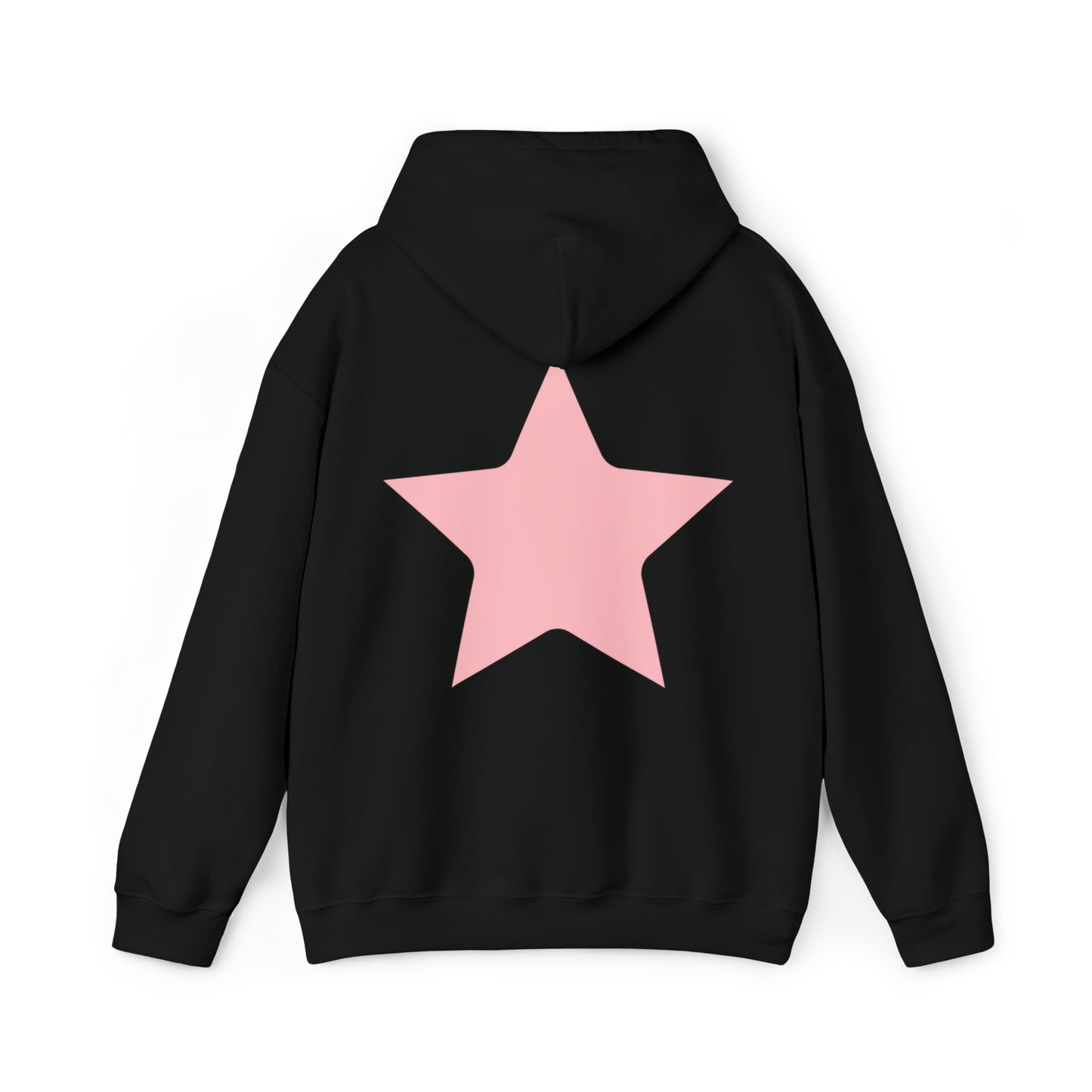 Pink Star, Heavy Blend™ Hooded Sweatshirt (Available In Other Colors)