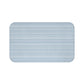 Blue And White Striped Bath Mat