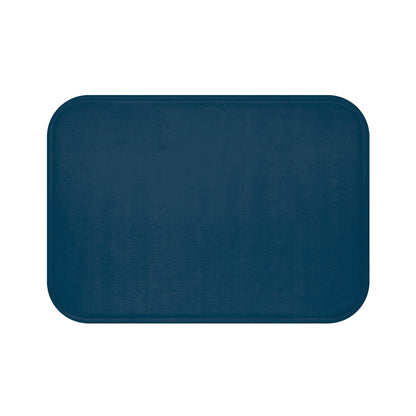 Navy Blue Bath Mat