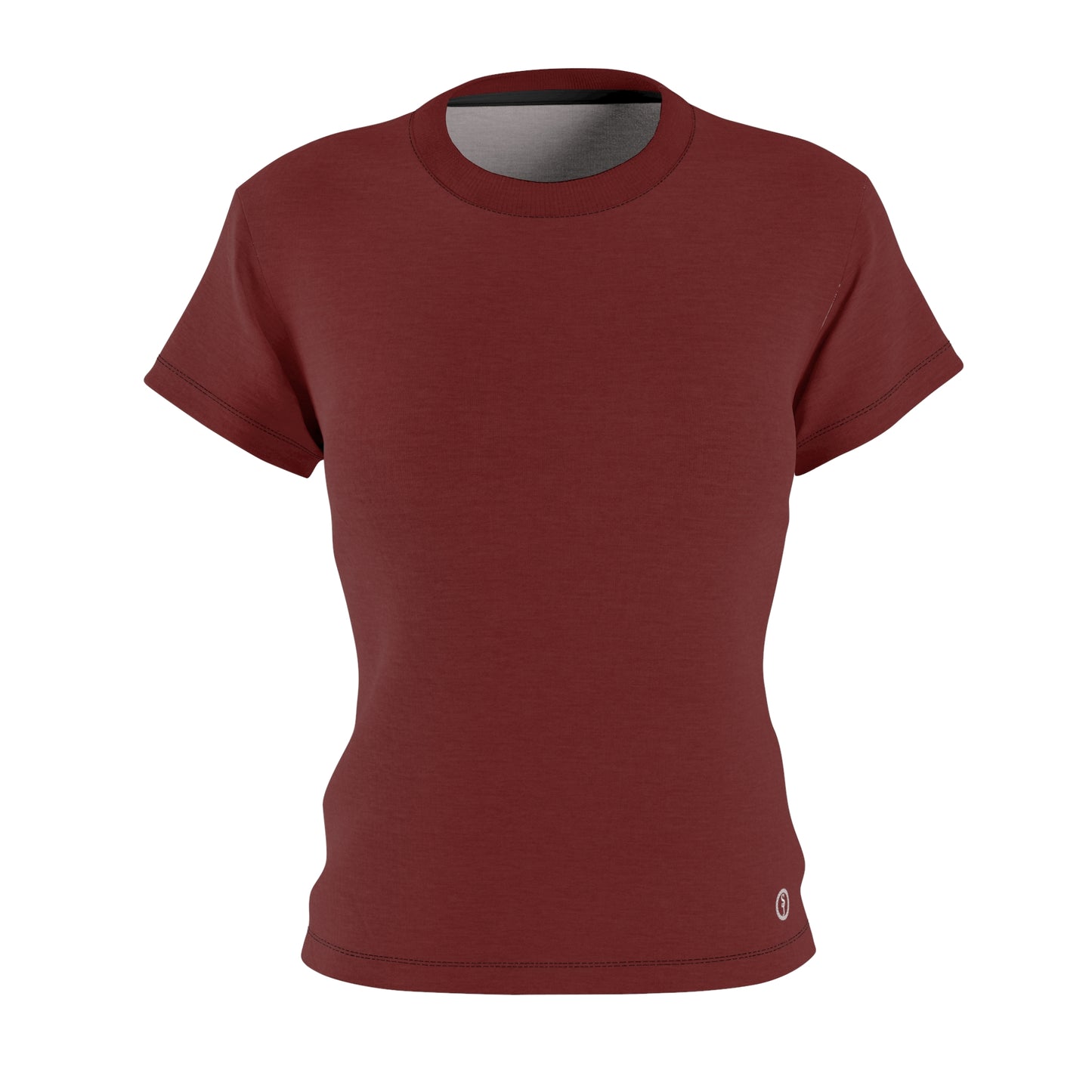 Perfect Tee In Burgundy, Women's Classic Short Sleeve T-Shirt