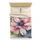 Stunning Graphic Watercolor Floral Duvet Cover