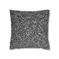 Black And White Modern Splatter Throw Pillow Cover