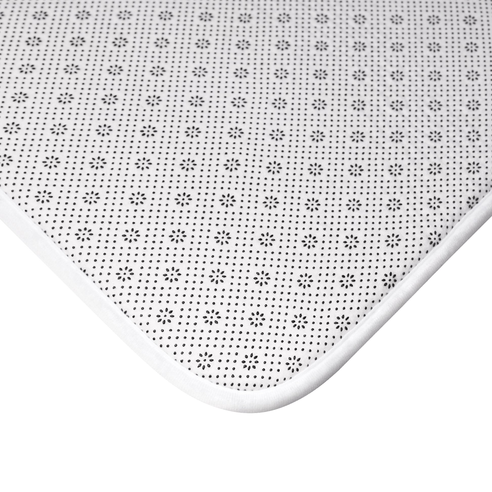philodendron leaf mat Dark Green And White Philodendron Leaf Bath Mat – Sterling Jax