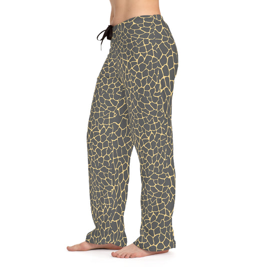 Grey & Gold Mosaic Women's Pajammy Pants