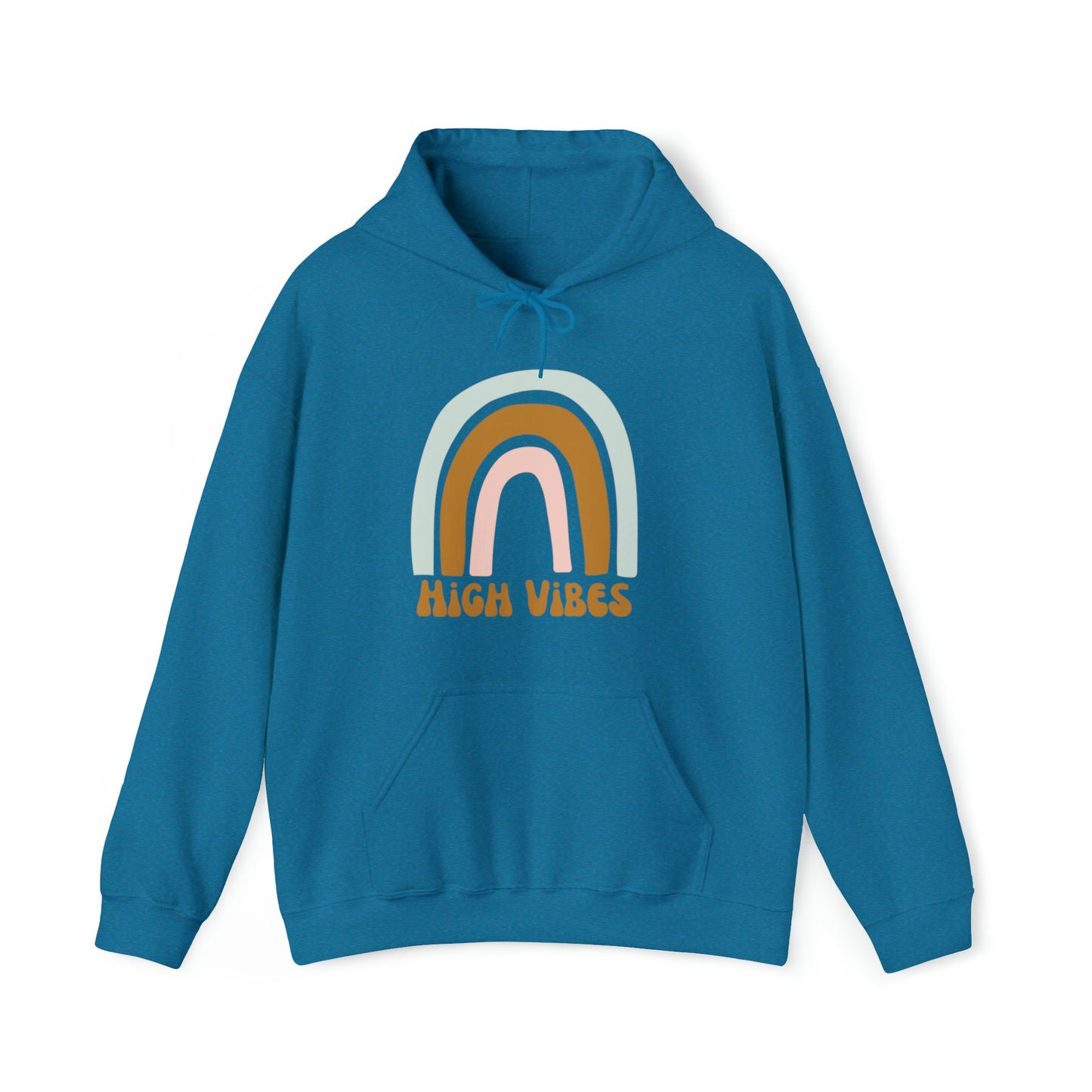 High Vibes, BOHO Style, Heavy Blend™ Hooded Sweatshirt (Available In Other Colors)