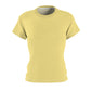 Perfect Tee In Soft Yellow, Women's Classic Short Sleeve T-Shirt