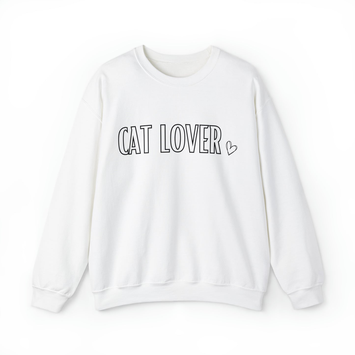 CAT LOVER, Heavy Blend™ Crewneck Sweatshirt (Available In Other Colors)