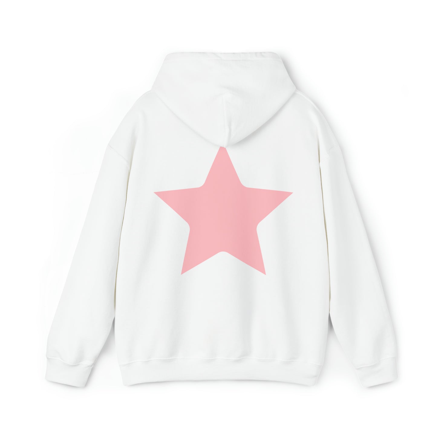 Pink Star, Heavy Blend™ Hooded Sweatshirt (Available In Other Colors)