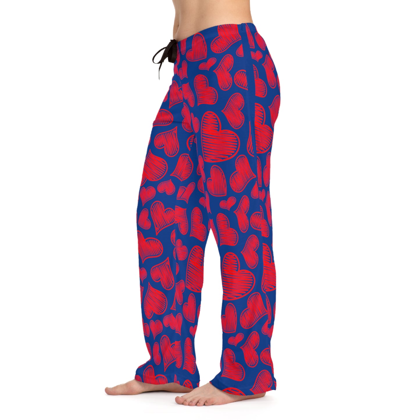 Red Hearts Women's Pajammy Pants In Blue