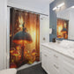 Fairy Wonderland Sunset Shower Curtain