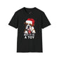 Christmas Vibes, Bulldog Puppy, But It Is A Toy T-Shirt (Available In Other Colors) (Sizes Up To 3XL)