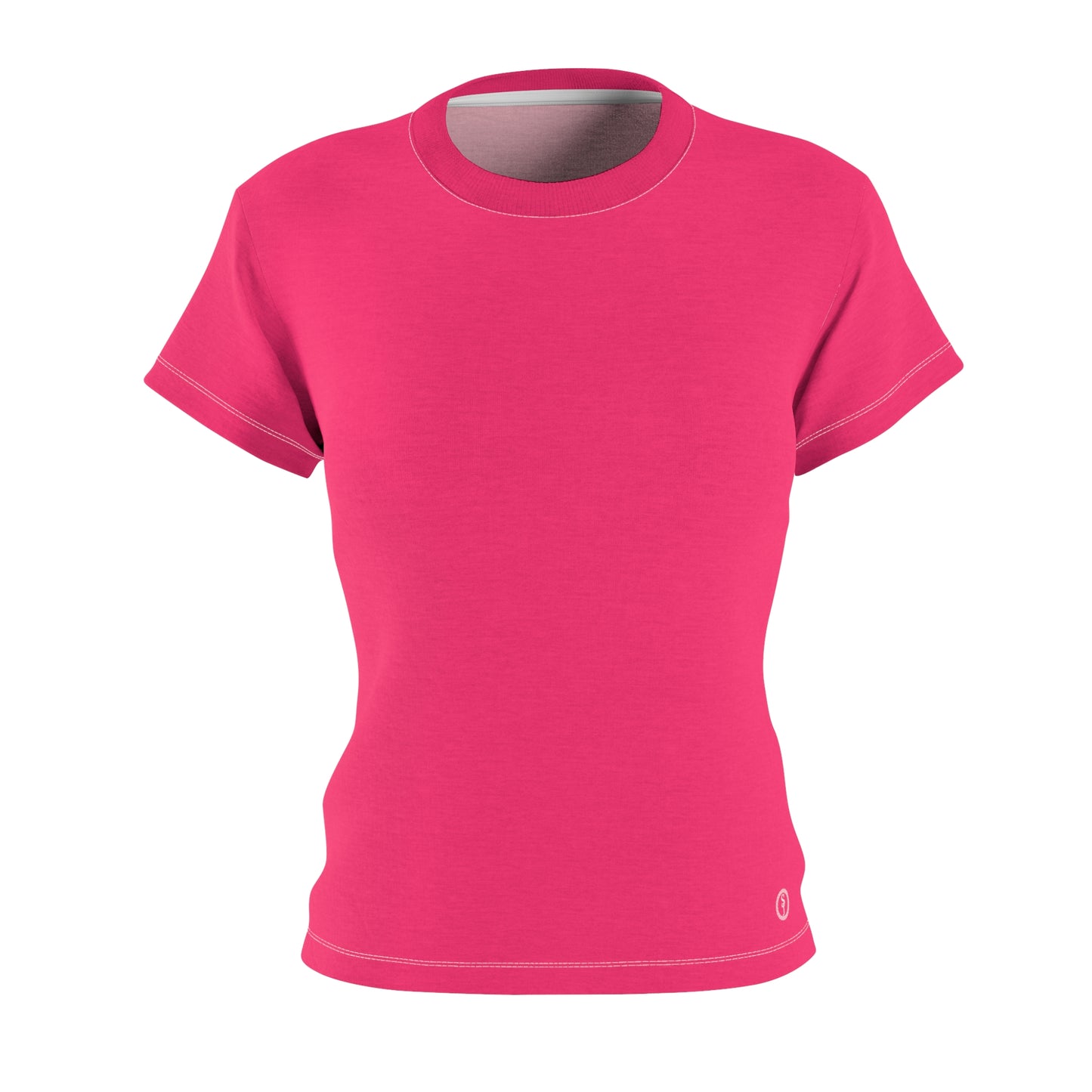 Perfect Tee In Hot Pink, Women's Classic Short Sleeve T-Shirt