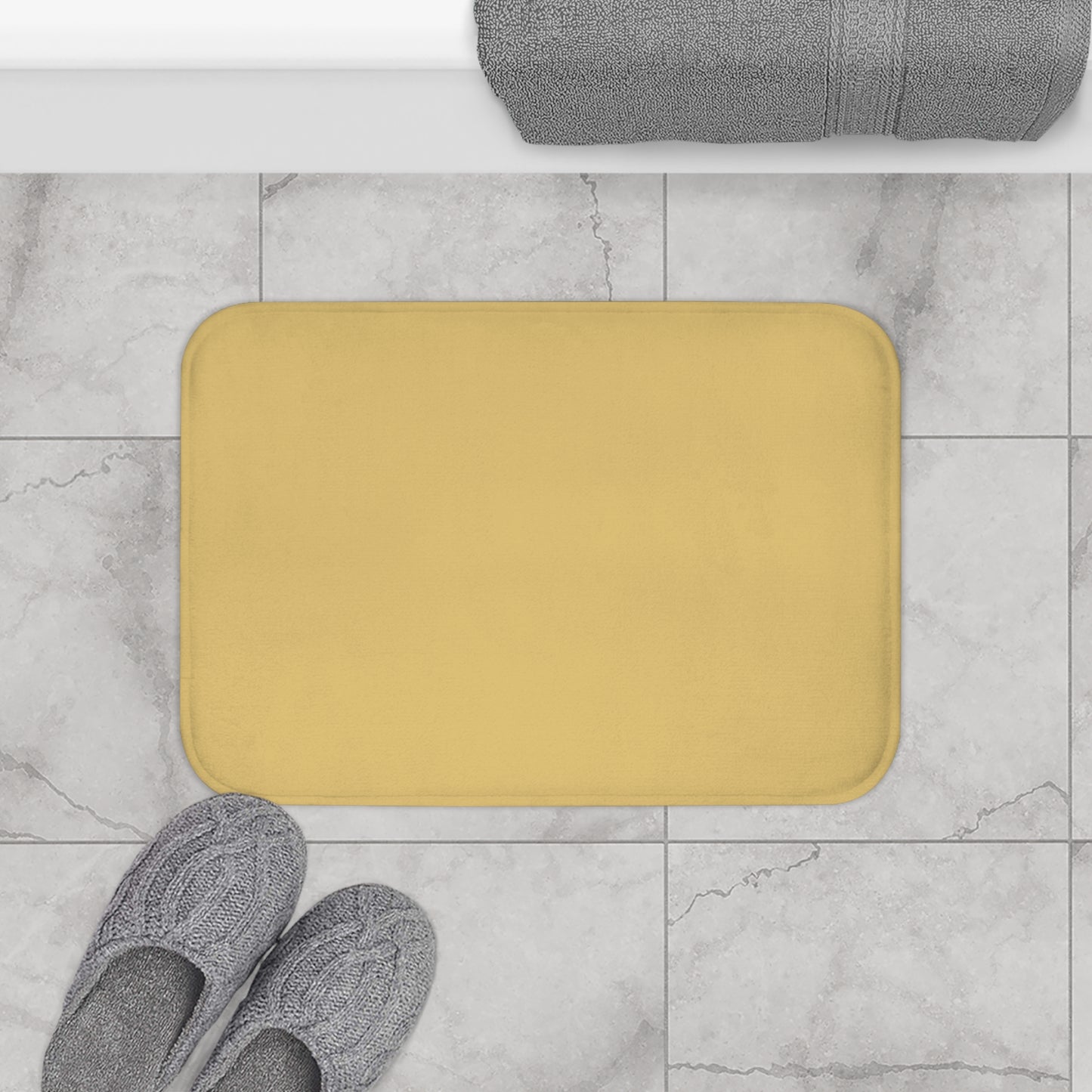 Camel Golden Yellow Bath Mat