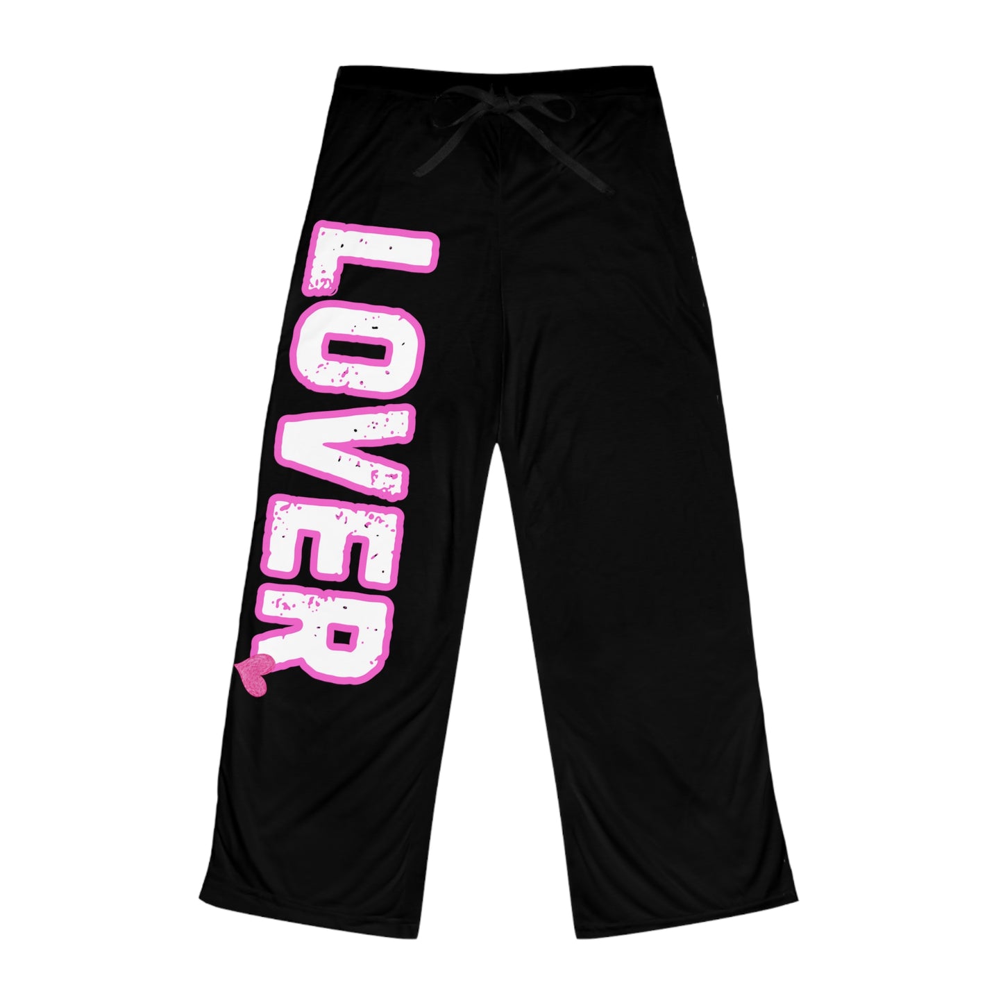 Pink LOVER Women's Pajammy Pants In Black