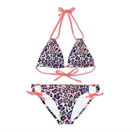 Pink & Purple Leopard Sting Bikini