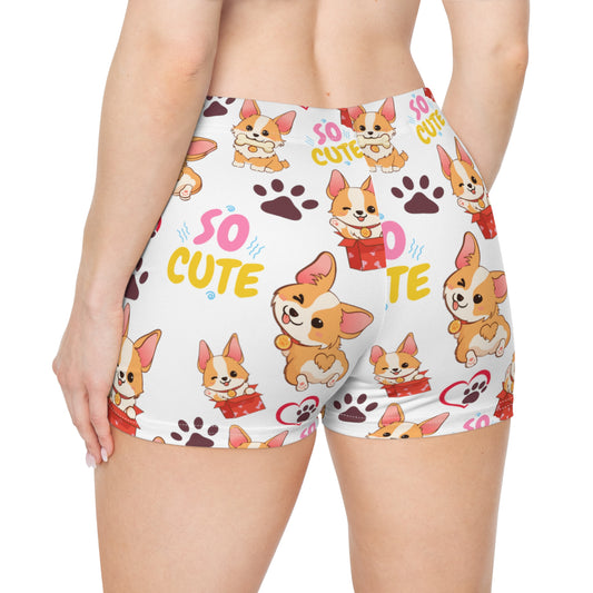 So Cute Corgi Cutie Booty Shorts