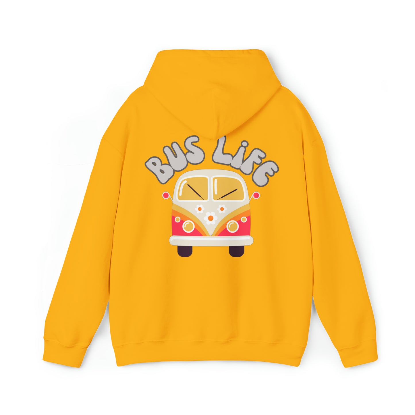 BUS LIFE, Heavy Blend™ Hooded Sweatshirt (Available In Other Colors)